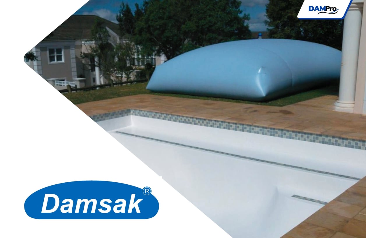 Damsak can be used to store swimming pool water