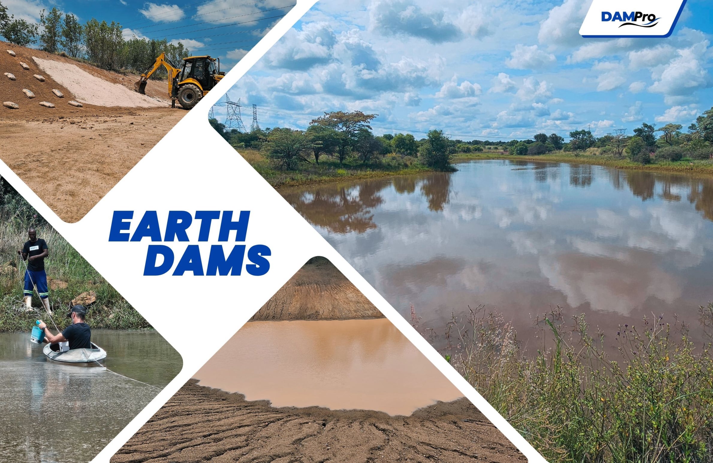 Why does my earth dam leak?