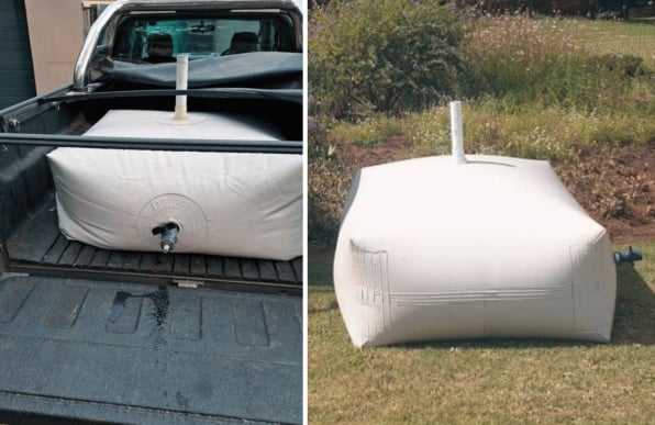 Liquid stored inside a Damsak is safe and won't be contaminated