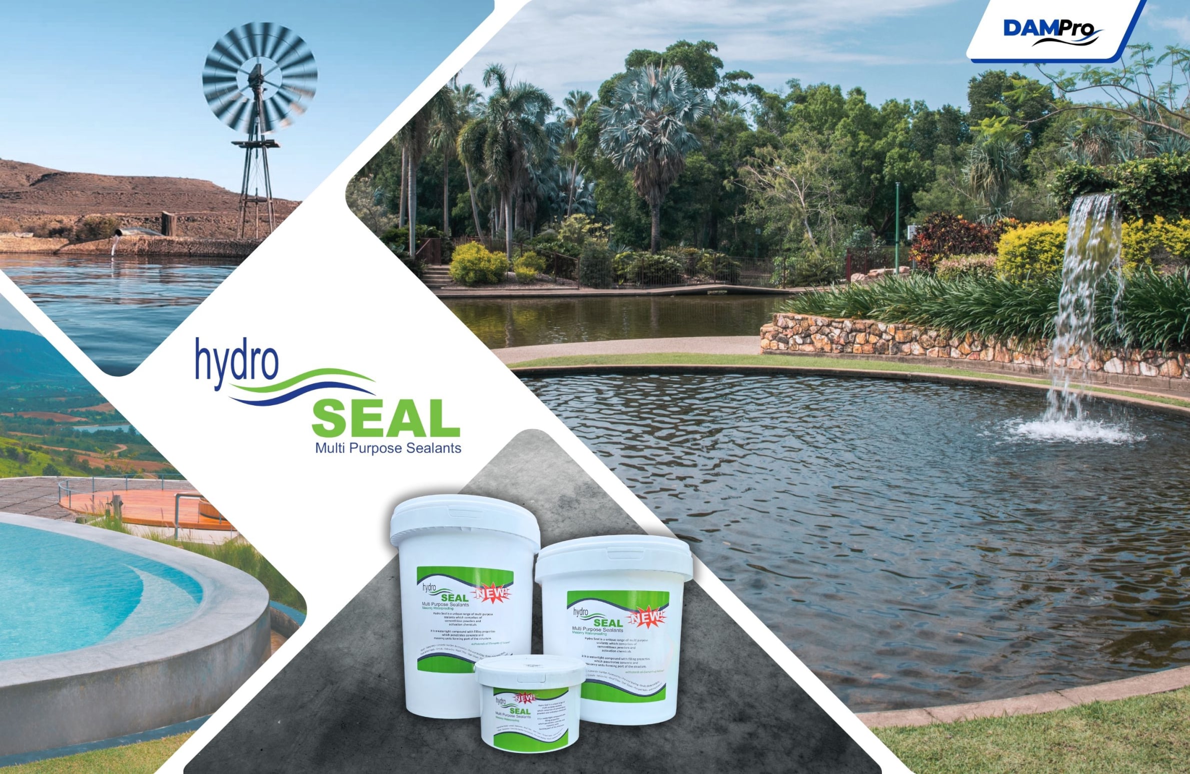 Seal cement dams with Hydro Seal